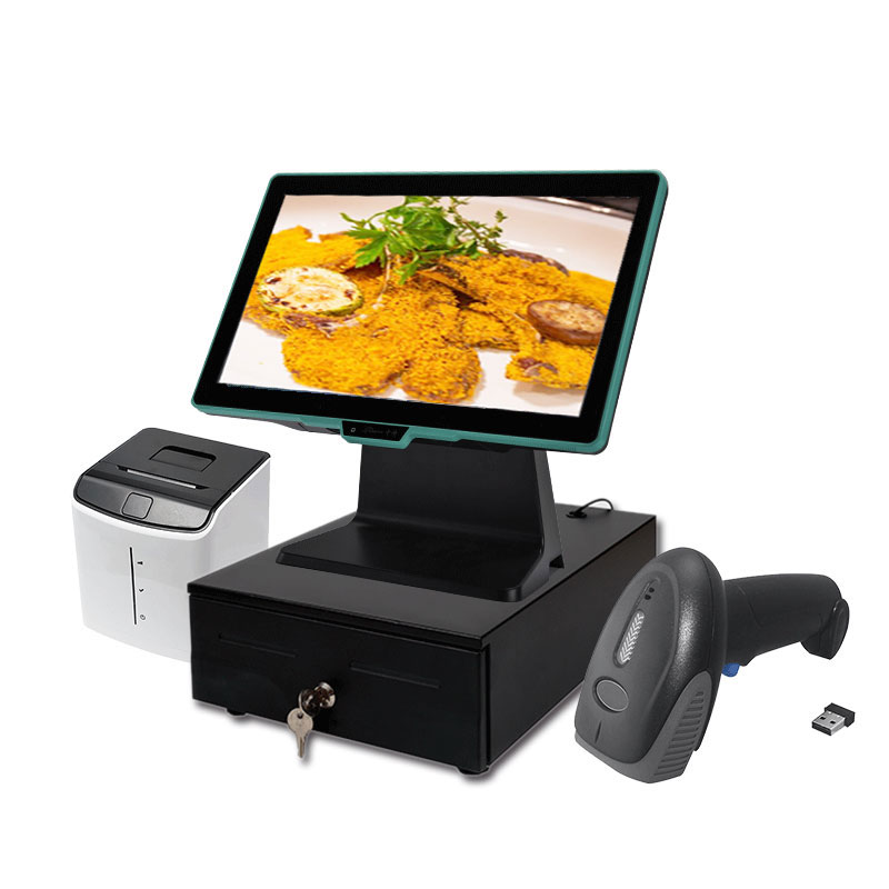 HCCTG 14 Inch Touch Screen Desktop Android 7.1 Retail POS Terminal HCC-A9650