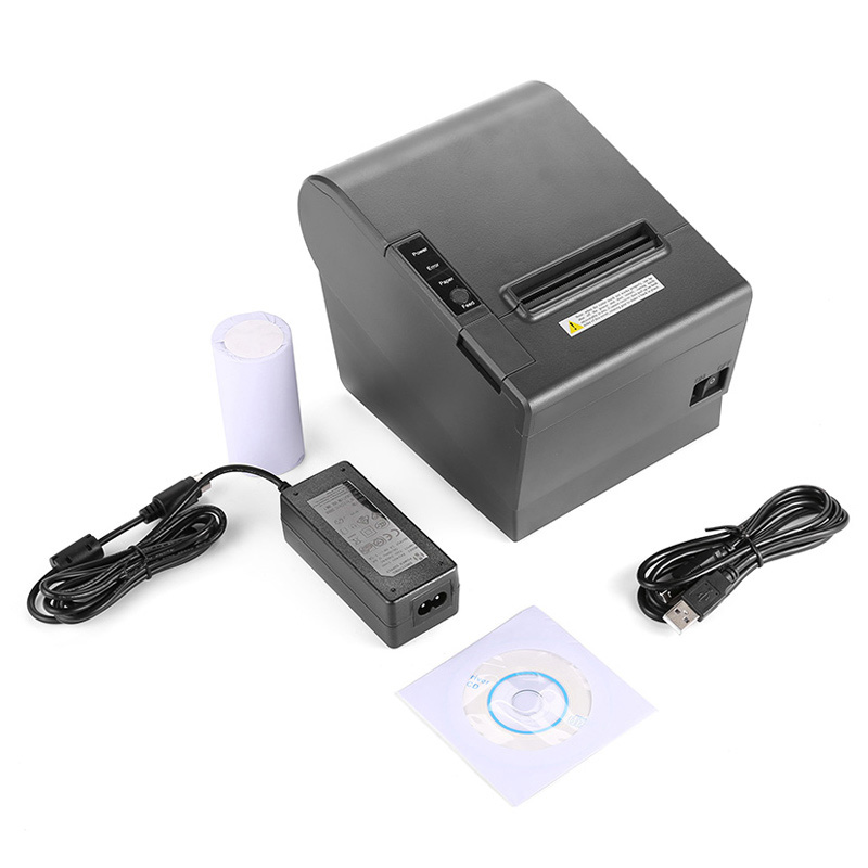 WiFi Bluetooth 80mm Thermal Printer With Auto Cutter POS802