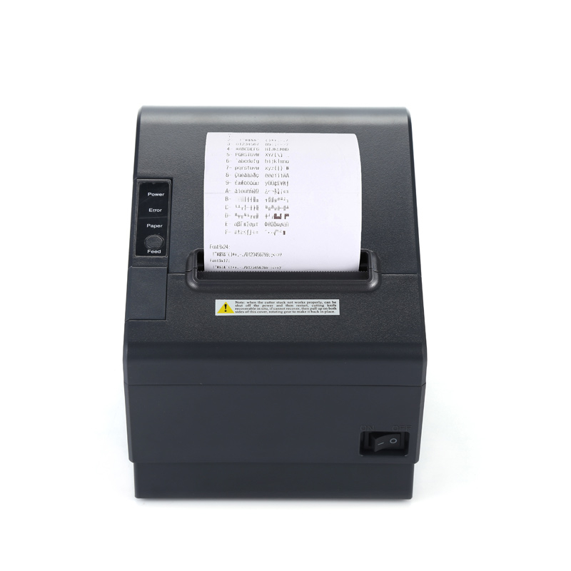 384 dots/line Bluetooth USB 80mm Thermal POS Receipt Printer With Cutter POS802